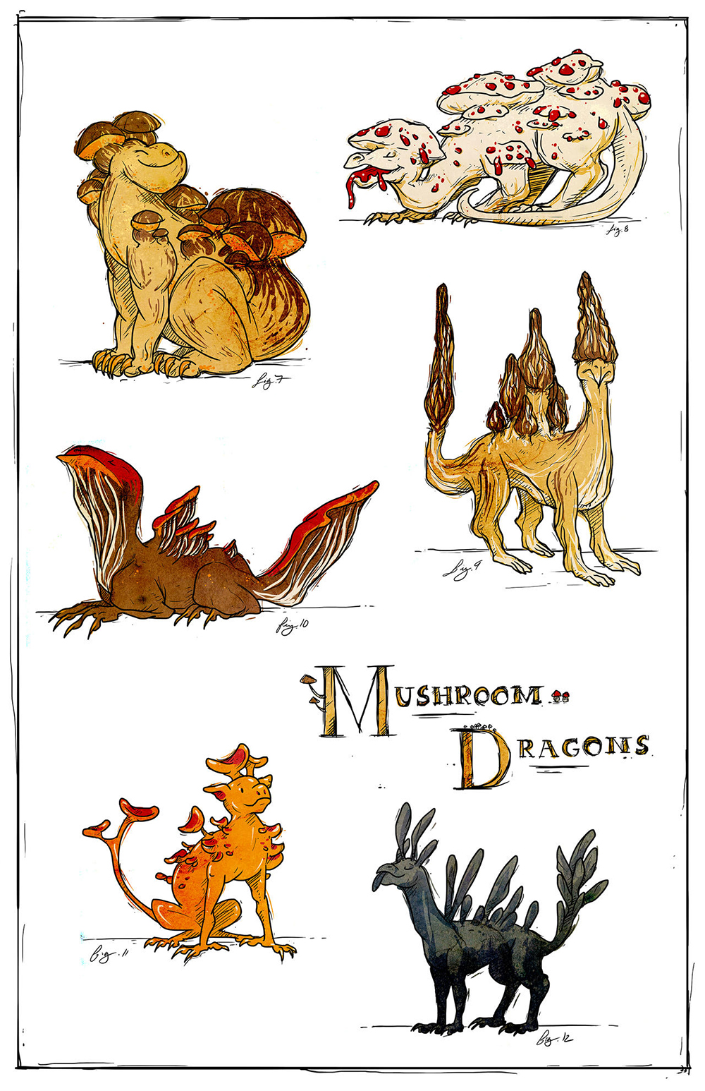 Mushroom Dragons II